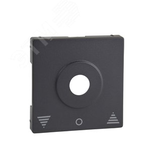 Центральная плата с маркировкой ВВЕРХ/СТОП/ВНИЗ антрацит 4