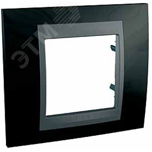 Unica TOP Родий/Графит Рамка 1-ая | MGU66.002.293 | Schneider Electric - фото 5