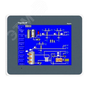 Терминал сенсорный цветной 10.4дюйм. 640х480 RJ45 RS232/485 SUBD Eth TCP/IP 96Mб/512Кб - фото 2