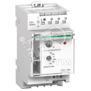 ЭЛ.ТЕРМОСТАТ TH7, 6 УСТАВОК, -40C +80C | CCT15840 | Schneider Electric