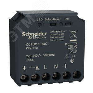 WISER МИКРОМОДУЛЬ релейного выключателя 10А, ZigBee 3.0 - Schneider Electric