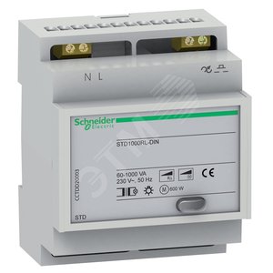 Диммер 1000Вт STD1000RL-DIN одиночный - Schneider Electric