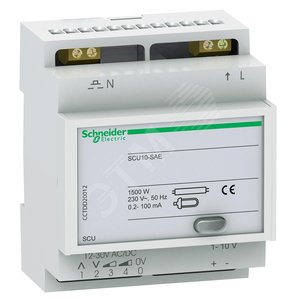 ДИММЕР SCU10-SAE 4 ВХОДА | CCTDD20012 | Schneider Electric - Schneider Electric