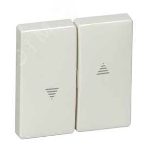 Sys D Клавиша 2шт для жалюзей белый (MTN411519) 2