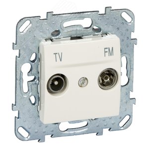 Unica Бежевый Розетка TV-FM оконечная | MGU5.452.25ZD | Schneider Electric - фото 2