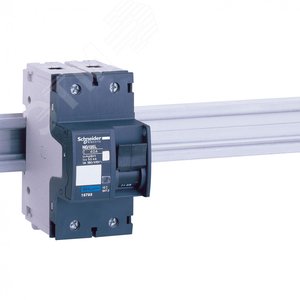 Выключатель автоматический двухполюсный NG125L 20А D 50кА | 18841 | Schneider Electric 3