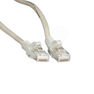 Шнур коммутационный категория 5е UTP 10м Серый - Schneider Electric