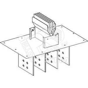 ВВОДНЫЙ БЛОК ПРЯМОЙ N2, 3L+PE, Al, 1000А | KTA1000ER32 | Schneider Electric