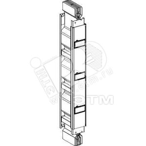 Секция прямая для втычных ответвительных блоков 2М
