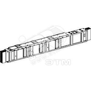 ПРЯМАЯ СЕКЦИЯ ДЛЯ ВТЫЧН. ОТВ. БЛОКОВ, 3L+N+PER, Al, 2000А, L=4000 ММ | KTA2000ED7403 | Schneider Electric