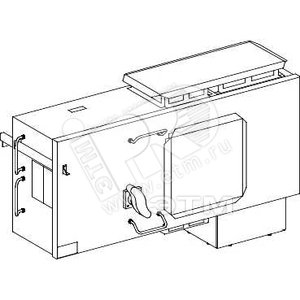 БОЛТОВОЙ ОТВ. БЛОК C ВЫКЛ.-РАЗЪЕД., 3L+PE, 630А | KTB0630HF3 | Schneider Electric