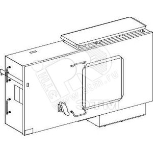 БОЛТОВОЙ ОТВ. БЛОК C ВЫКЛ.-РАЗЪЕД., 3L+N+PE(R), 1000А | KTB1000HF4 | Schneider Electric
