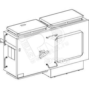 БОЛТОВОЙ ОТВ. БЛОК ДЛЯ COMPACT NS, 3L+PE, 1250А | KTB1250CB3 | Schneider Electric