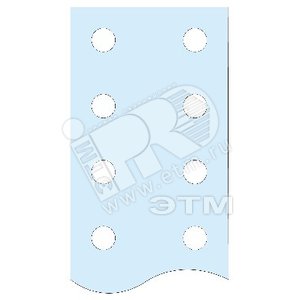 ПЕРФОРИРОВАННАЯ ШИНА PE, 50 Х 5 ММ | 04515 | Schneider Electric