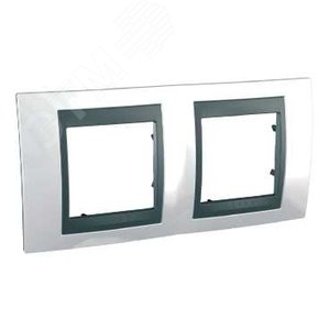 Unica TOP Нордик/Графит Рамка 2-ая | MGU66.004.292 | Schneider Electric - фото 8