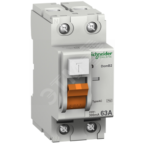 ВДТ 2п 25А 300мА ВД63 АС - Schneider Electric