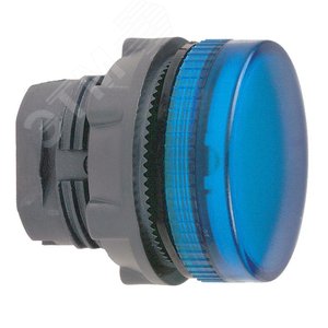 ГОЛОВКА СИГН. ЛАМПЫ 22ММ СИНЯЯ ZB5AV06 | ZB5AV06 | Schneider Electric 5