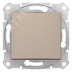 Sedna Переключатель проходной схема 7 титан (SDN0500168) - Schneider Electric