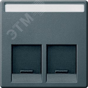 Центральная плата для розетки антрацит (MTN466514) 2