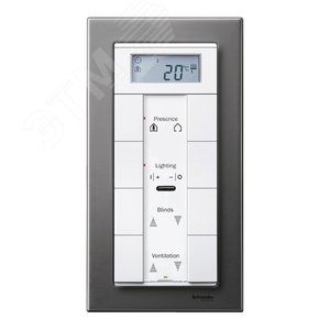 РАМКА МЕТАЛ.2-МЕСТНАЯ Б/ПЕРЕГ.СЕР.РОДИЙ | MTN403814 | Schneider Electric - фото 3