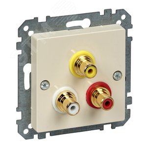 МЕХАНИЗМ АУДИО/ВИДЕО РОЗЕТКИ | MTN4351-0344 | Schneider Electric - фото 3