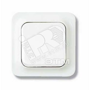TREND Переключатель одноклавишный белый IP44 - Schneider Electric