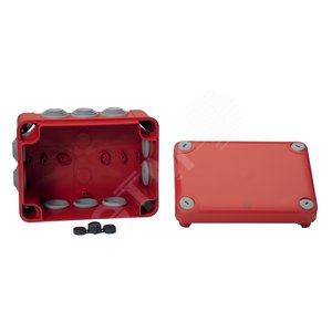 Коробка соединительная MUREVA IP55 КРАСНАЯ