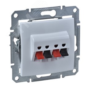 Sedna Аудиорозетка двойная белая (SDN5400121) - Schneider Electric