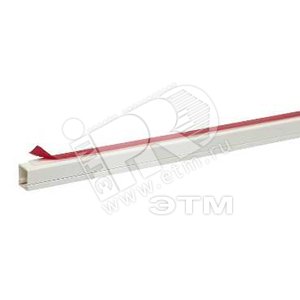 МИНИ-КАНАЛ 12Х12 ПВХ БЕЛЫЙ R9010 САМОКЛ | ETK12912 | Schneider Electric - Schneider Electric