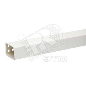 Миниканал 40х40 ПВХ белый RAL9010 - Schneider Electric