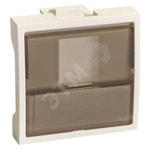 ПАНЕЛЬ ЛИЦ. 2МОД. Д/1ХRJ45 KEYSTONE БЕЛ. - Schneider Electric