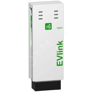 Зарядная станция напольная типа Parking до 7кВт 1 разъем T2 RFID - Schneider Electric