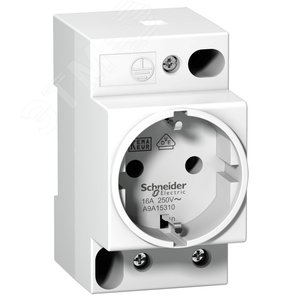 ЩИТ.РОЗ. iPC DIN 2П+T 16A 250В НЕМ | A9A15310 | Schneider Electric - фото 3
