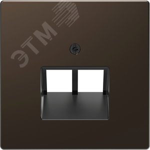 Накладка центральная D-Life для розетки двойной RJ45 мокко SD (MTN4522-6052)