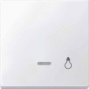 КЛАВИША С ОКОШКОМ Д/СВ.ИНД.СВЕТ БЕЛЫЙ 5