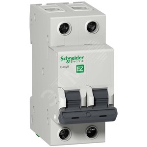 Выключатель автоматический двухполюсный EASY 9 32А C 4,5кА | EZ9F34232 | Schneider Electric - Schneider Electric