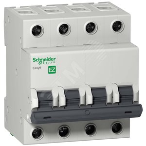 Выключатель автоматический четырехполюсный EASY 9 20А C 4,5кА | EZ9F34420 | Schneider Electric - Schneider Electric