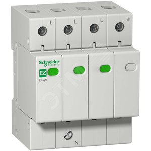 ОГРАНИЧИТЕЛЬ ПЕРЕНАПР. EASY9 3П+Н 45кА 400В =S= | EZ9L33745 | Schneider Electric - Schneider Electric