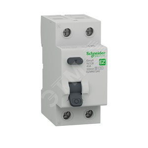 ВДТ селект. EASY9 (УЗО) 2П 40А 300мА AC-S 230В (EZ9R67240) - Schneider Electric