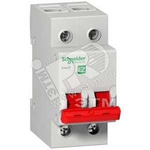 Выключатель нагрузки 2-полюсный 40А EASY 9 - Schneider Electric
