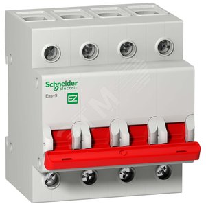 ВЫКЛ. НАГРУЗКИ EASY9 (мод. рубильник) 4П 125А 400В =S= | EZ9S16492 | Schneider Electric - Schneider Electric