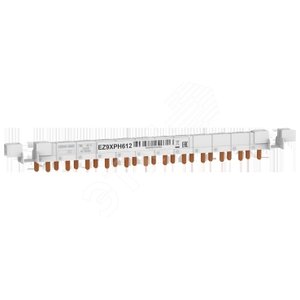 ШИНКА ГРЕБЕНЧАТАЯ 1П+Н (NL1) 12МОД ШАГ 9ММ 63А РАЗРЕЗАЕМАЯ | EZ9XPH612 | Schneider Electric - Schneider Electric