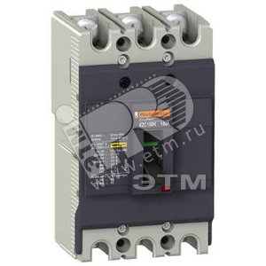 АВТ. ВЫКЛ. EZC100 18 кА/380В 3П3T 100 A | EZC100N3100 | Schneider Electric - Schneider Electric
