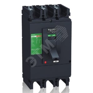 Выключатель автоматический трехполюсный  EZC400 36КА/415В 350А 3Т