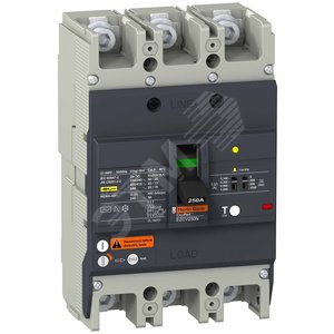 А.В. С ДИФ.ЗАЩ. 25 KA/415 В 3П/3Т 225 A