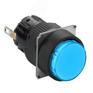 СИГН. ЛАМПА, 24В, СИНЯЯ, 16 ММ, LED,IP65 | XB6EAV6BP | Schneider Electric 2