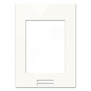 Панель лицевая глянцевая полупрозрачная белая - Schneider Electric
