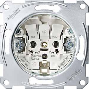 МЕХАНИЗМ РОЗЕТКИ Б/ЗАЗЕМЛ.КОНТ. | MTN2000-0000 | Schneider Electric 5