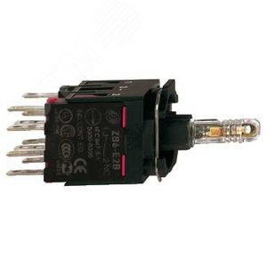 КОРПУС СИГН.ЛАМПЫ 16ММ 12-24В С ДИОДОМ ZB6ZB55B | ZB6ZB55B | Schneider Electric 6