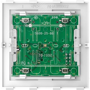 Модуль кнопочный D-Life PlusLink Wiser BLE 2-клавишный (MTN5123-6000)